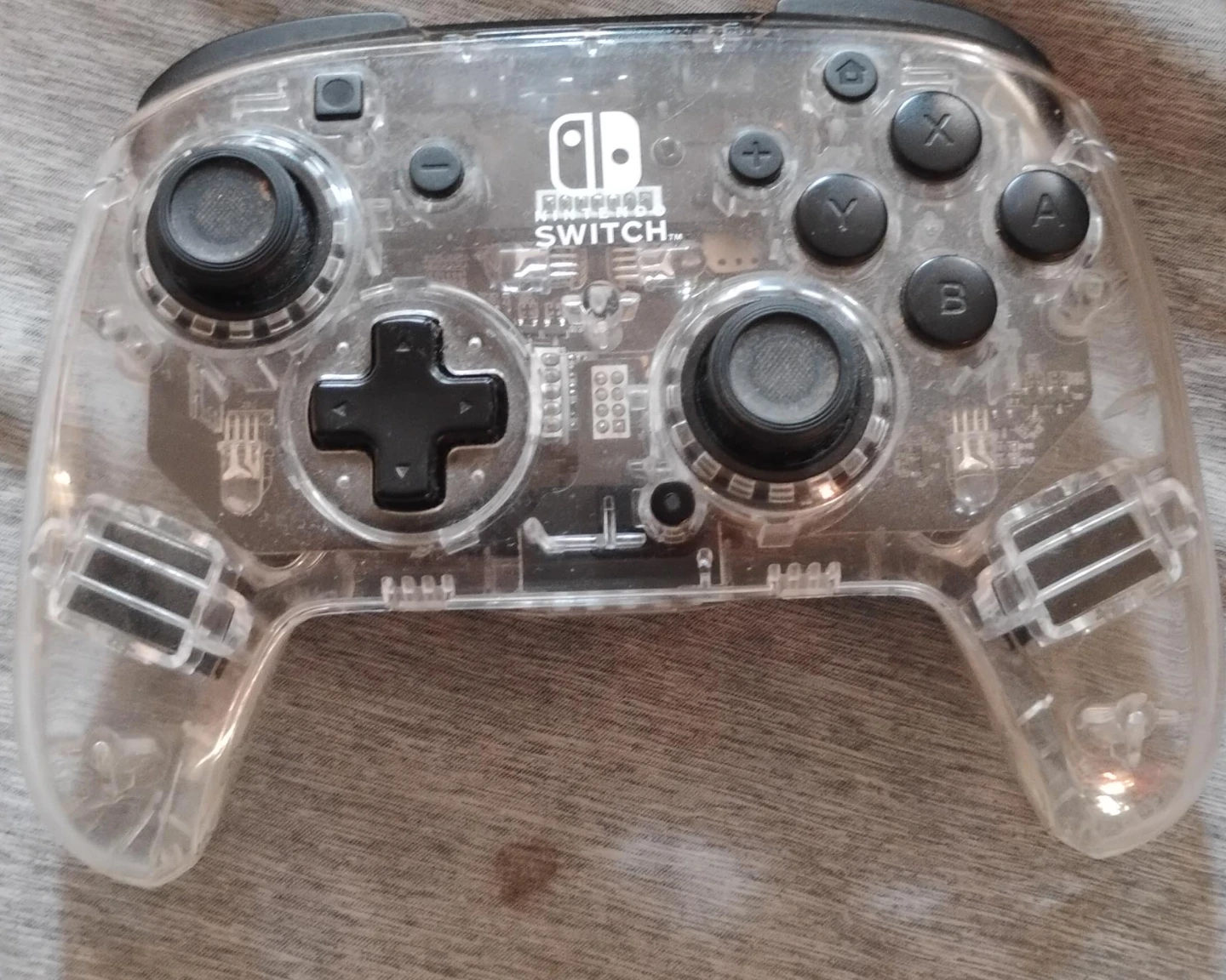 Nintendo Switch Pro Controller - Clear