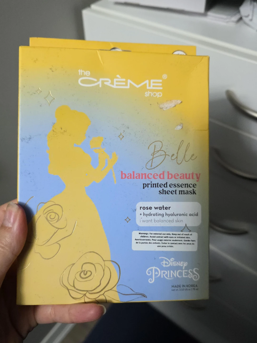 The Crème Shop Belle Sheet Mask