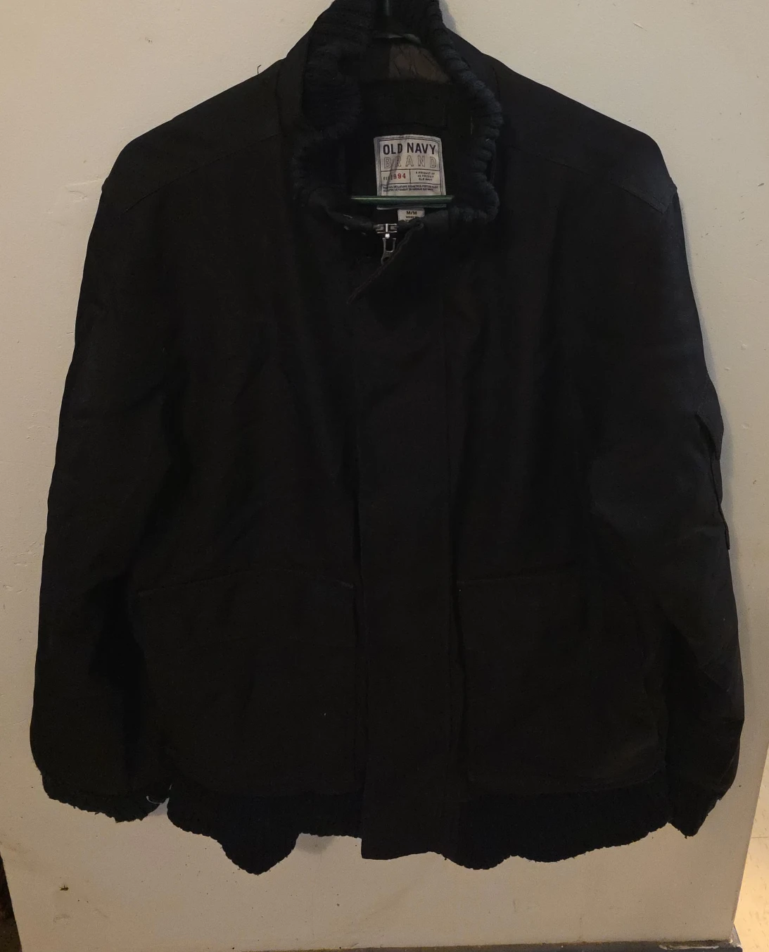 Old Navy Black Jacket - Size M image indicator(1)
