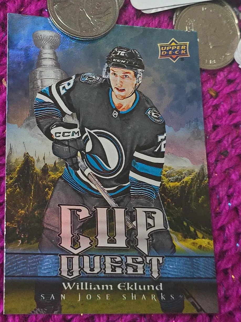 William Eklund Upper Deck Cup Quest Card
