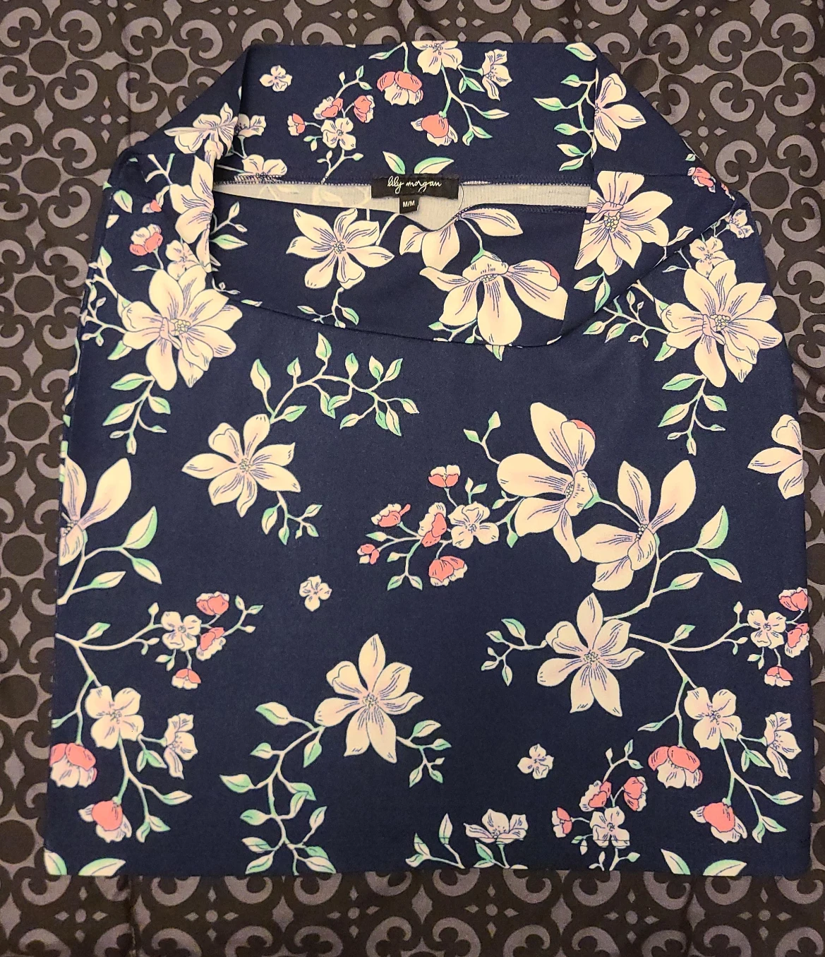 Lily Morgan Floral Skirt - Sz. M - photo 2