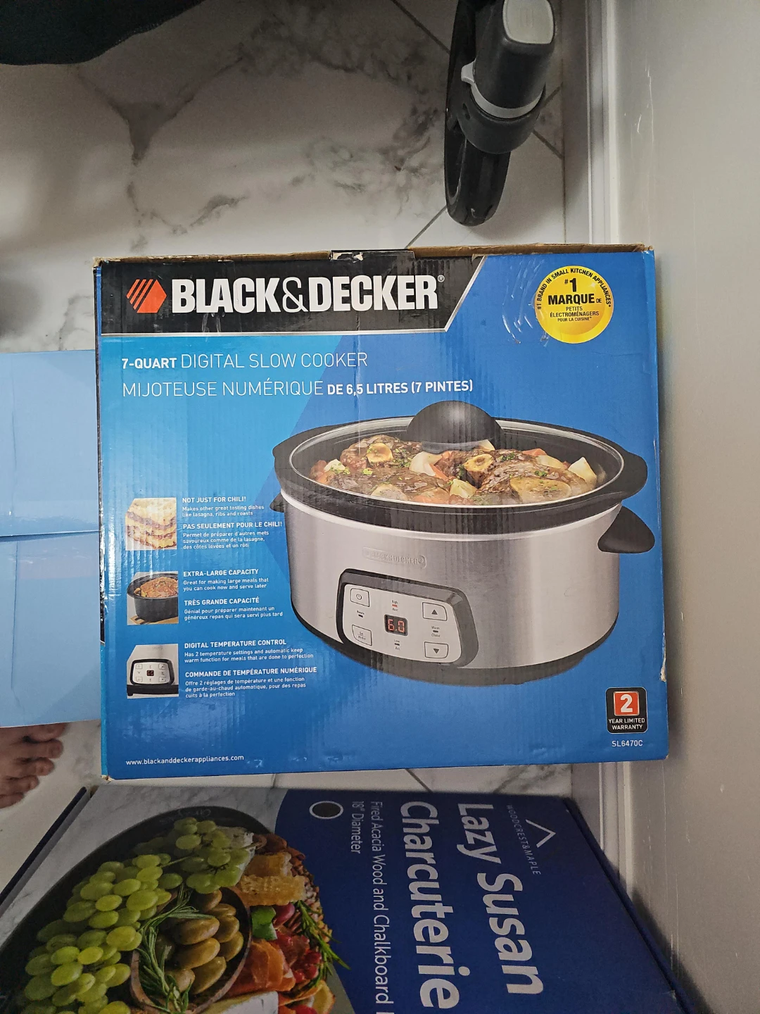 Black & Decker 7-Quart Digital Slow Cooker - NEW