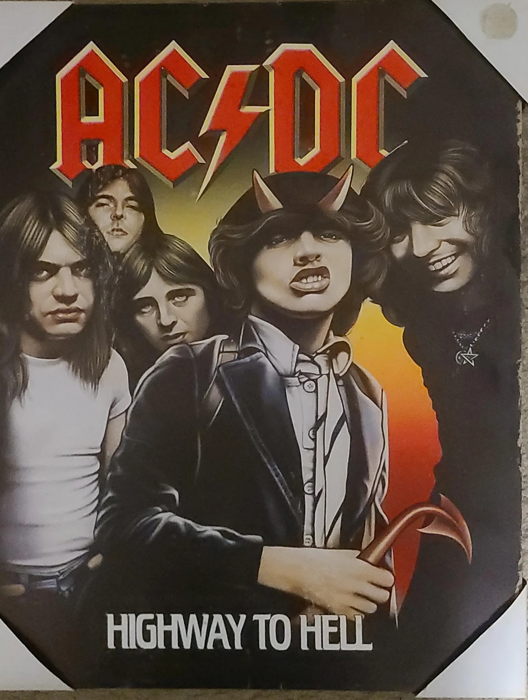 AC/DC Highway to Hell Framed Poster