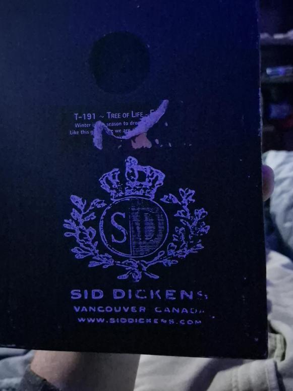 Sid Dickens T-191 Tree of Life Memory Block