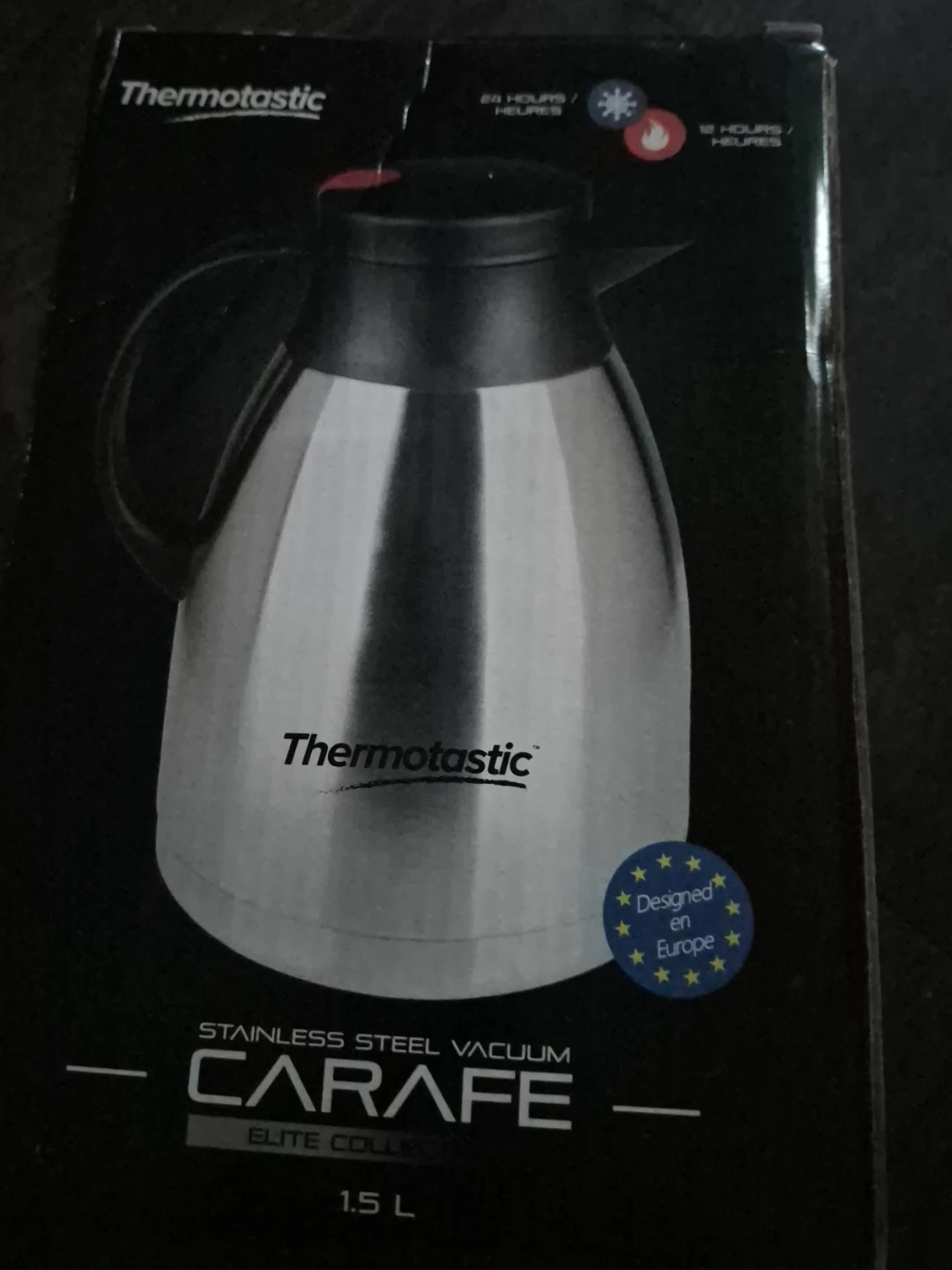 Thermotastic Stainless Steel Vacuum Carafe 1.5L