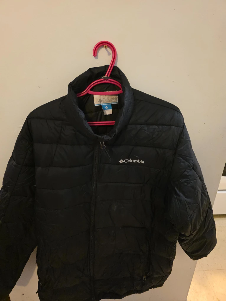 Columbia Black Puffer Jacket