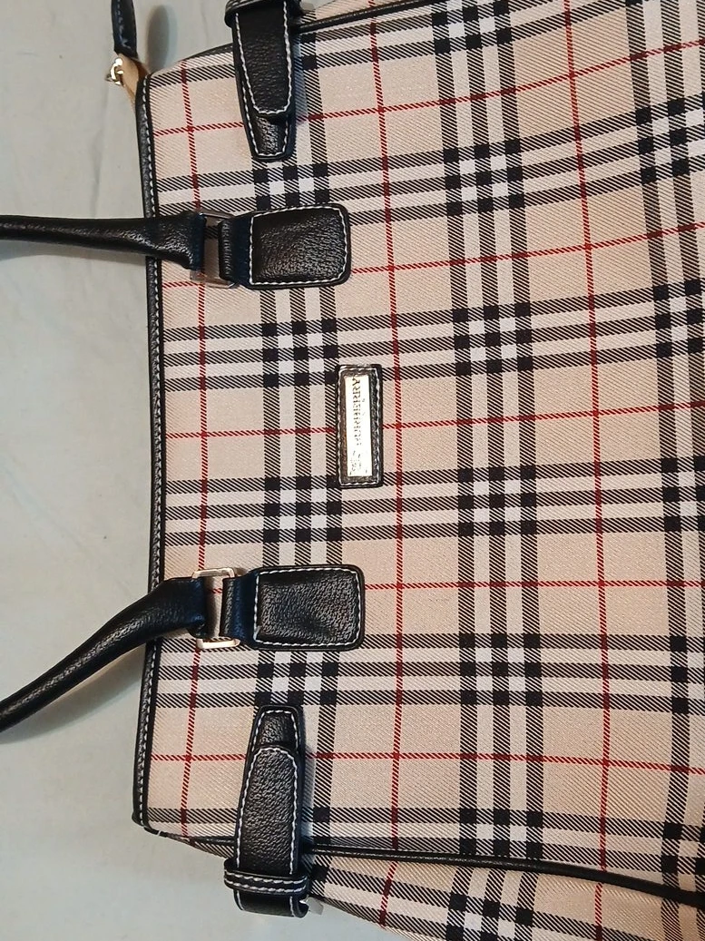 Burberry Plaid Handbag