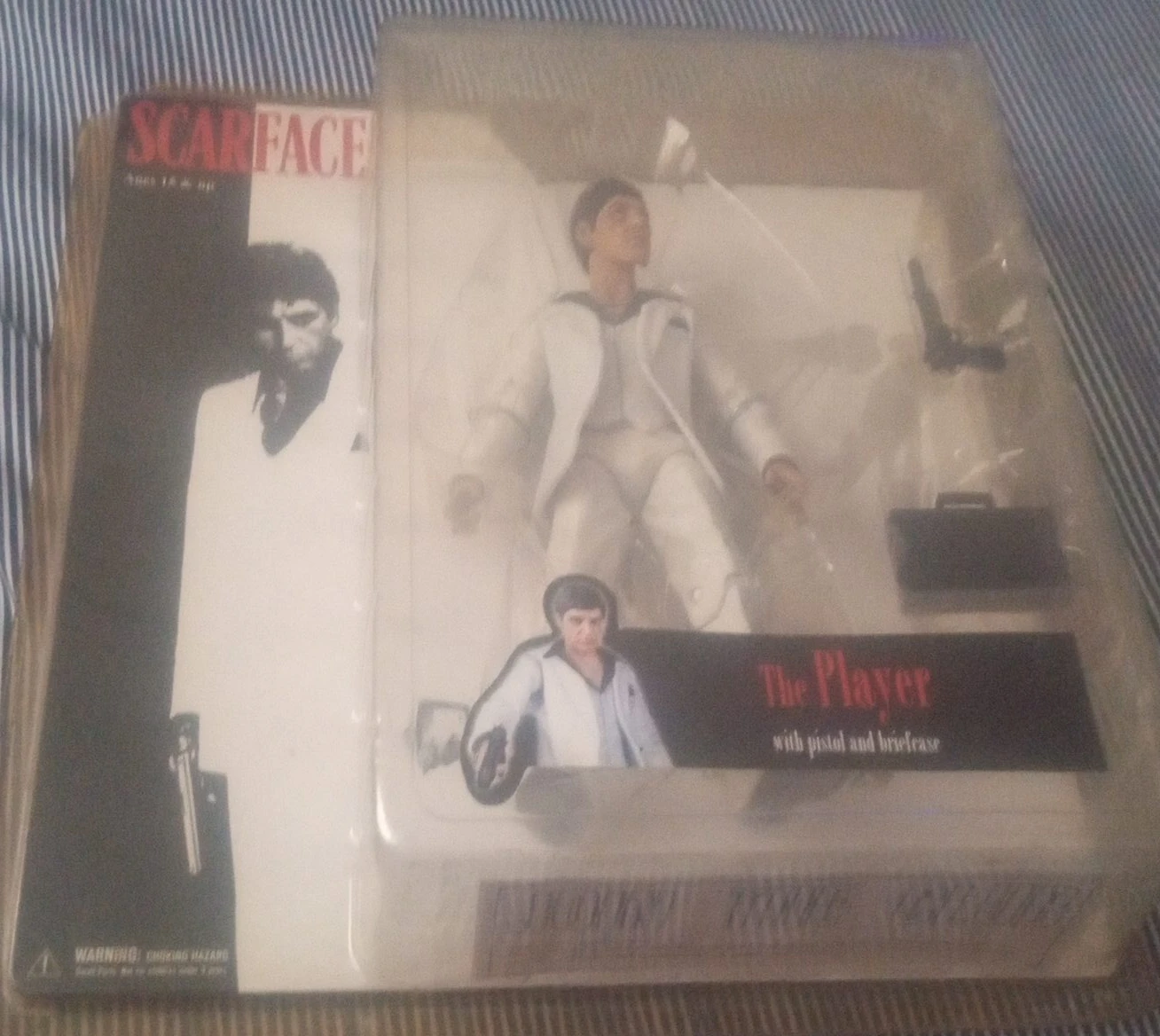Scarface "The Player" Action Figure w/ Pistol & Briefcase