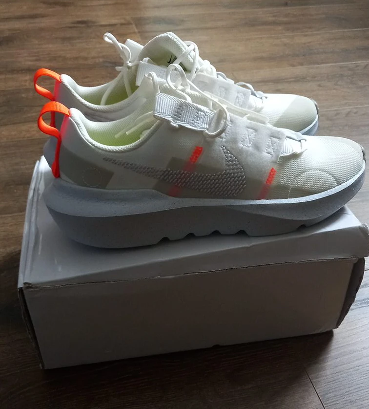 Nike Crater Impact shoes in Summit White Grey  Fog
