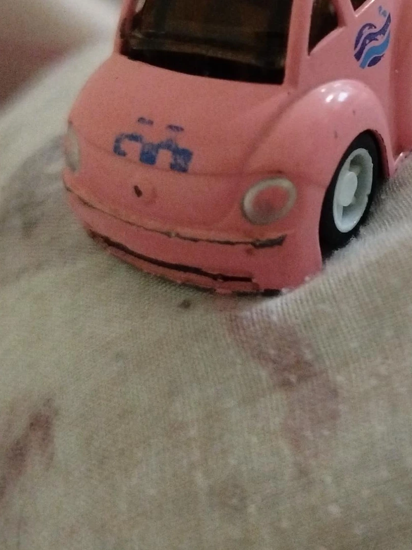 Pink Toy Car