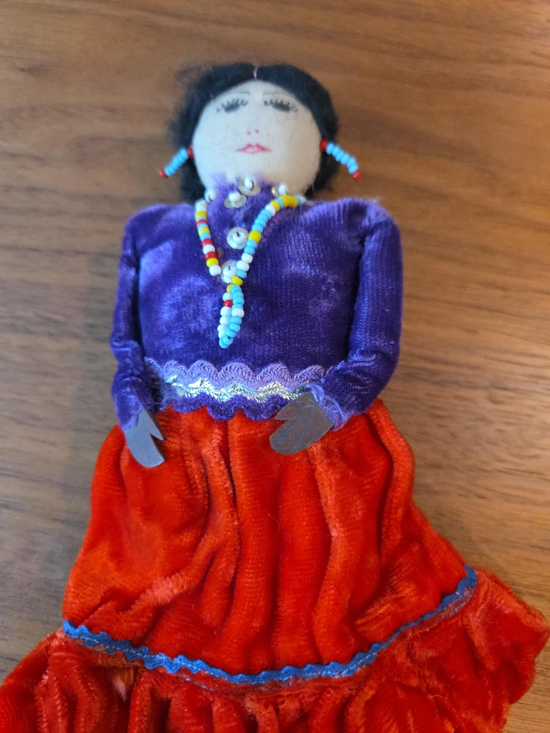 Vintage Handmade Cloth Doll