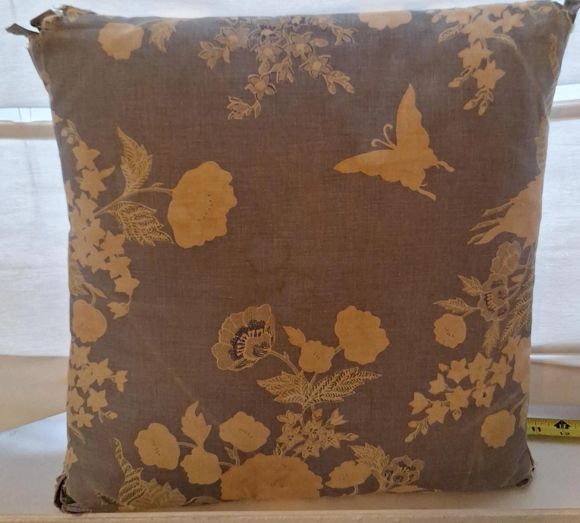 Floral Butterfly Pillow
