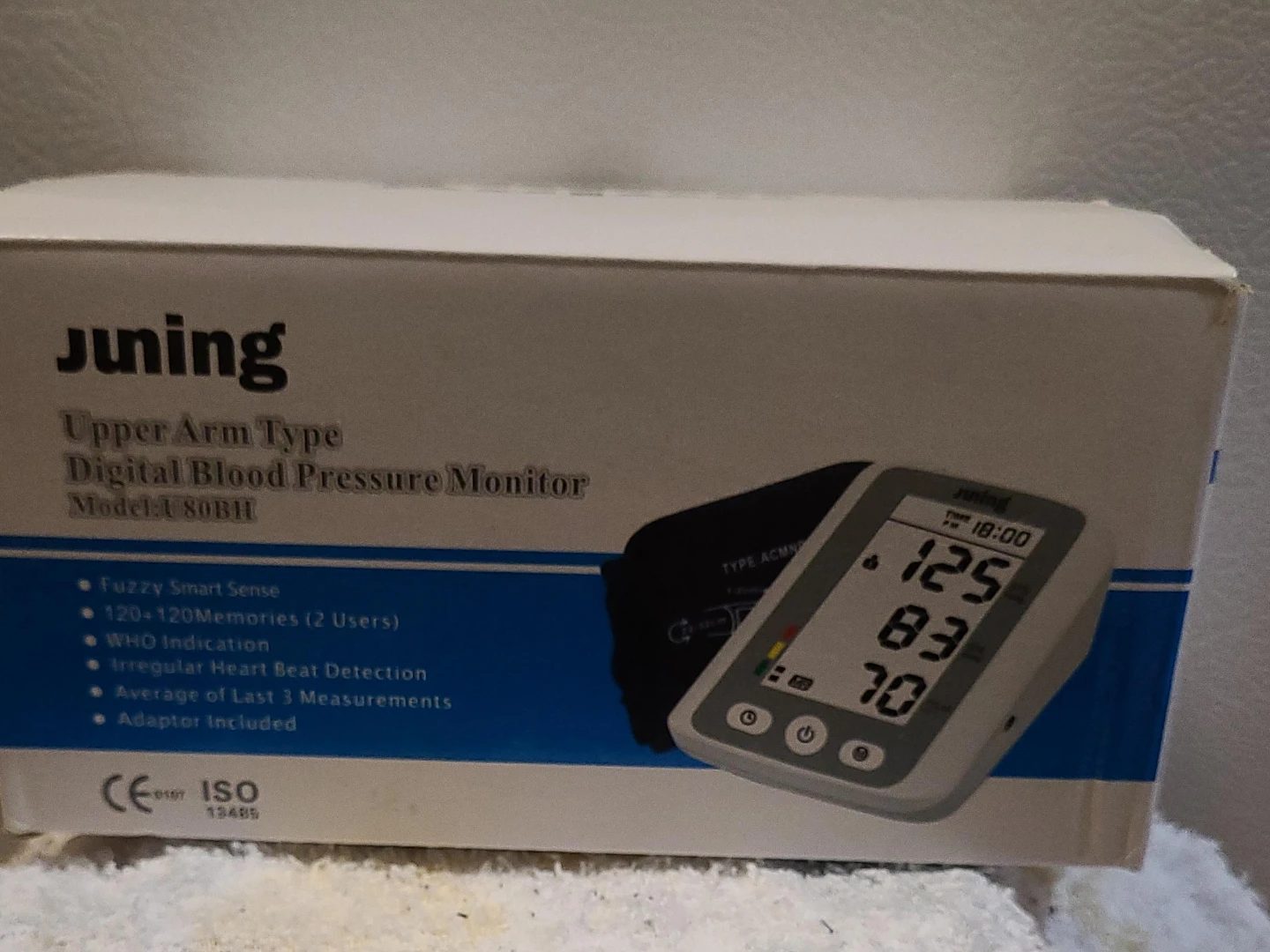 Juning Upper Arm Digital Blood Pressure Monitor