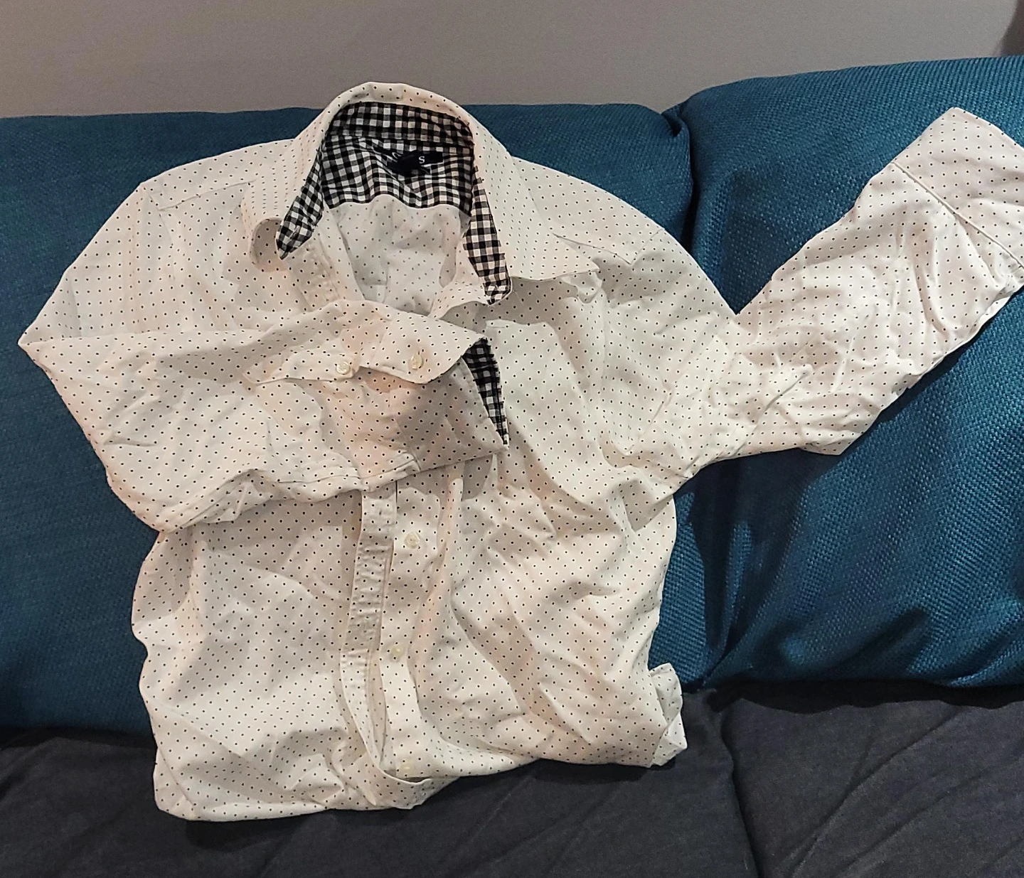 Chaps No Iron Button-Down Shirt - M