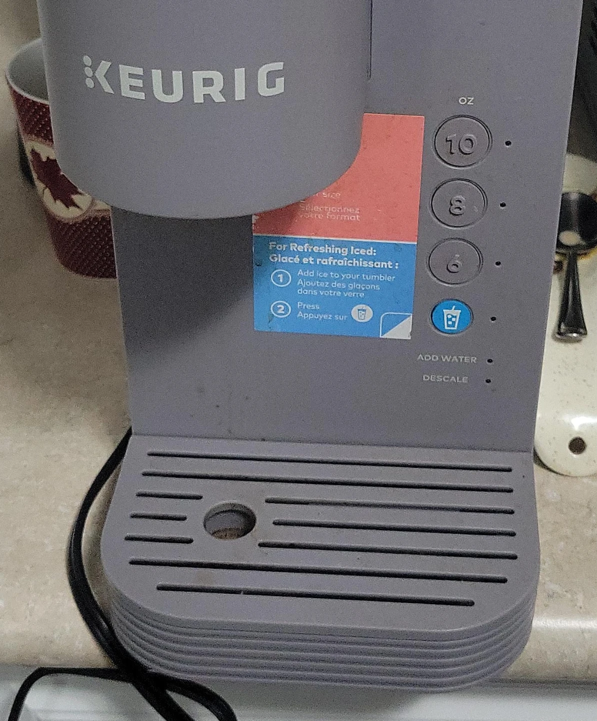 Keurig Iced Coffee Maker - Grey
