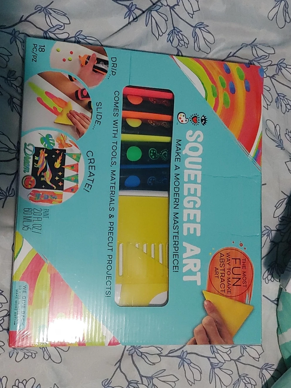 New Squeegee Art Set - Make a Modern Masterpiece!