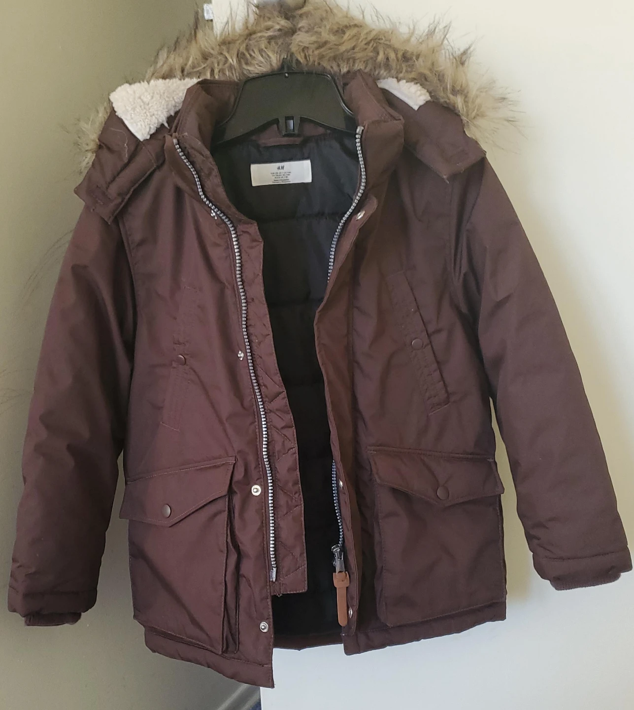 H&M Kids Winter Jacket, Size 7-8 Years