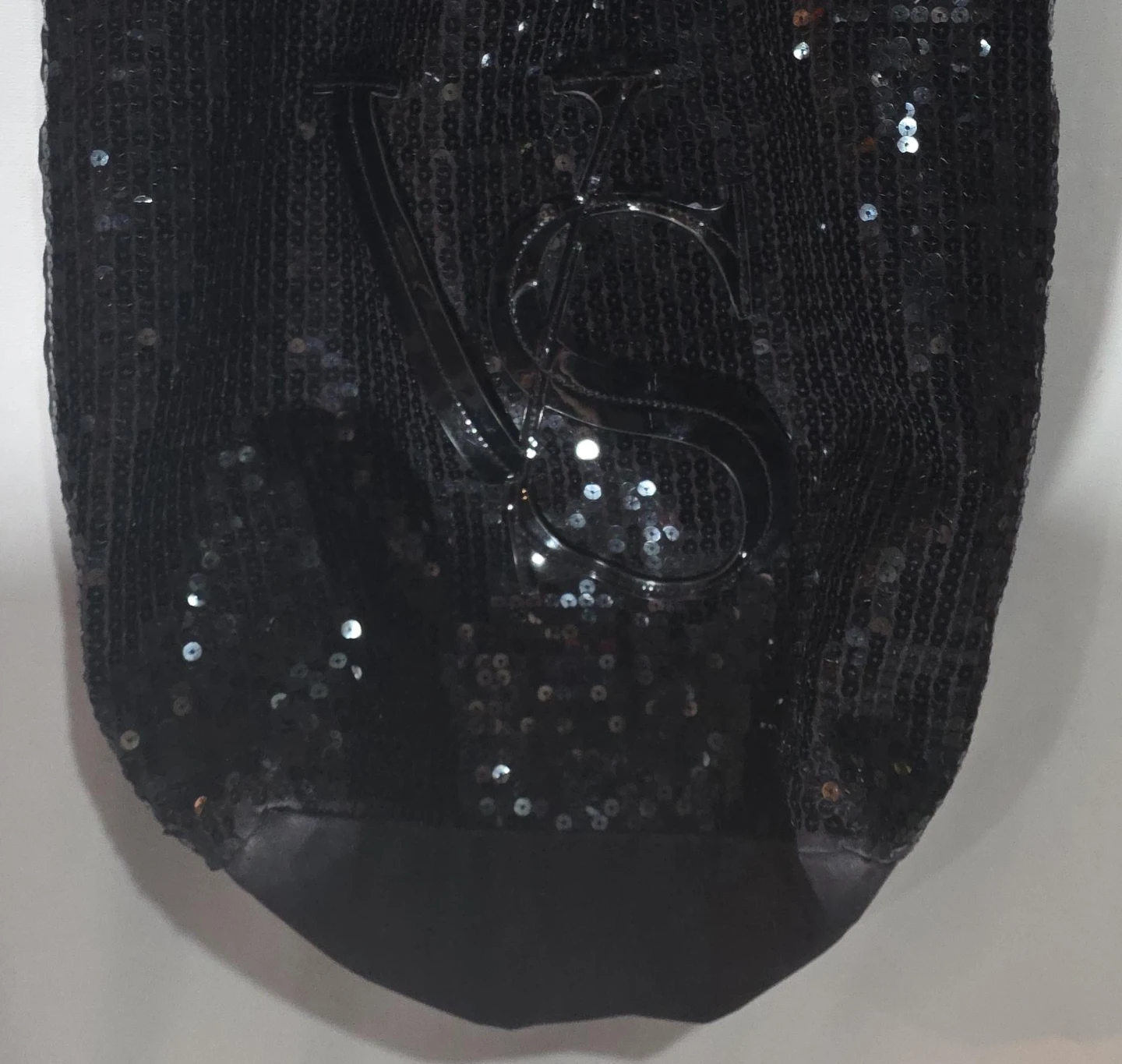 Victoria's Secret Black Sequin Tote Bag