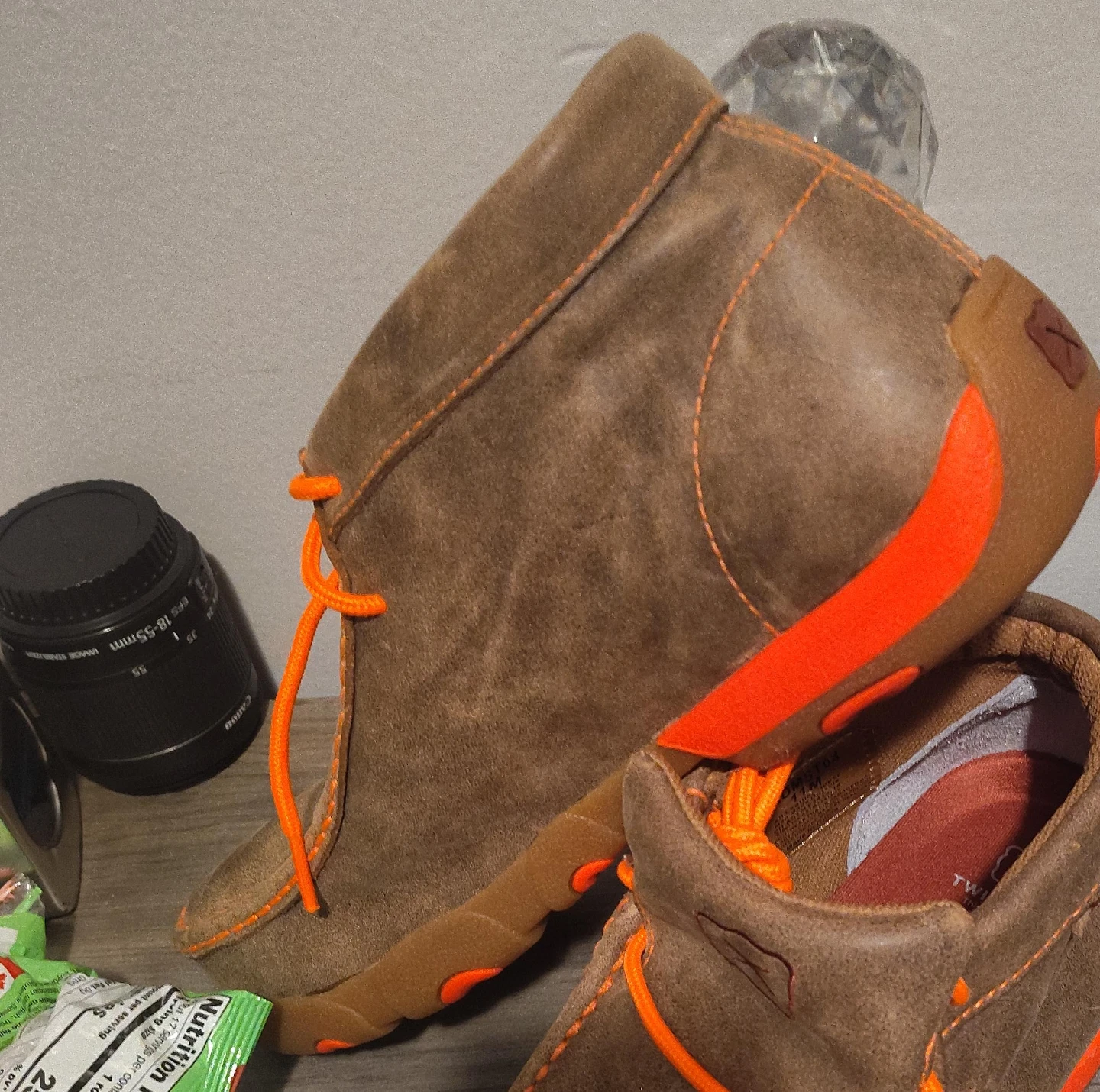 Twisted X Brown Suede Mocs Size 11M