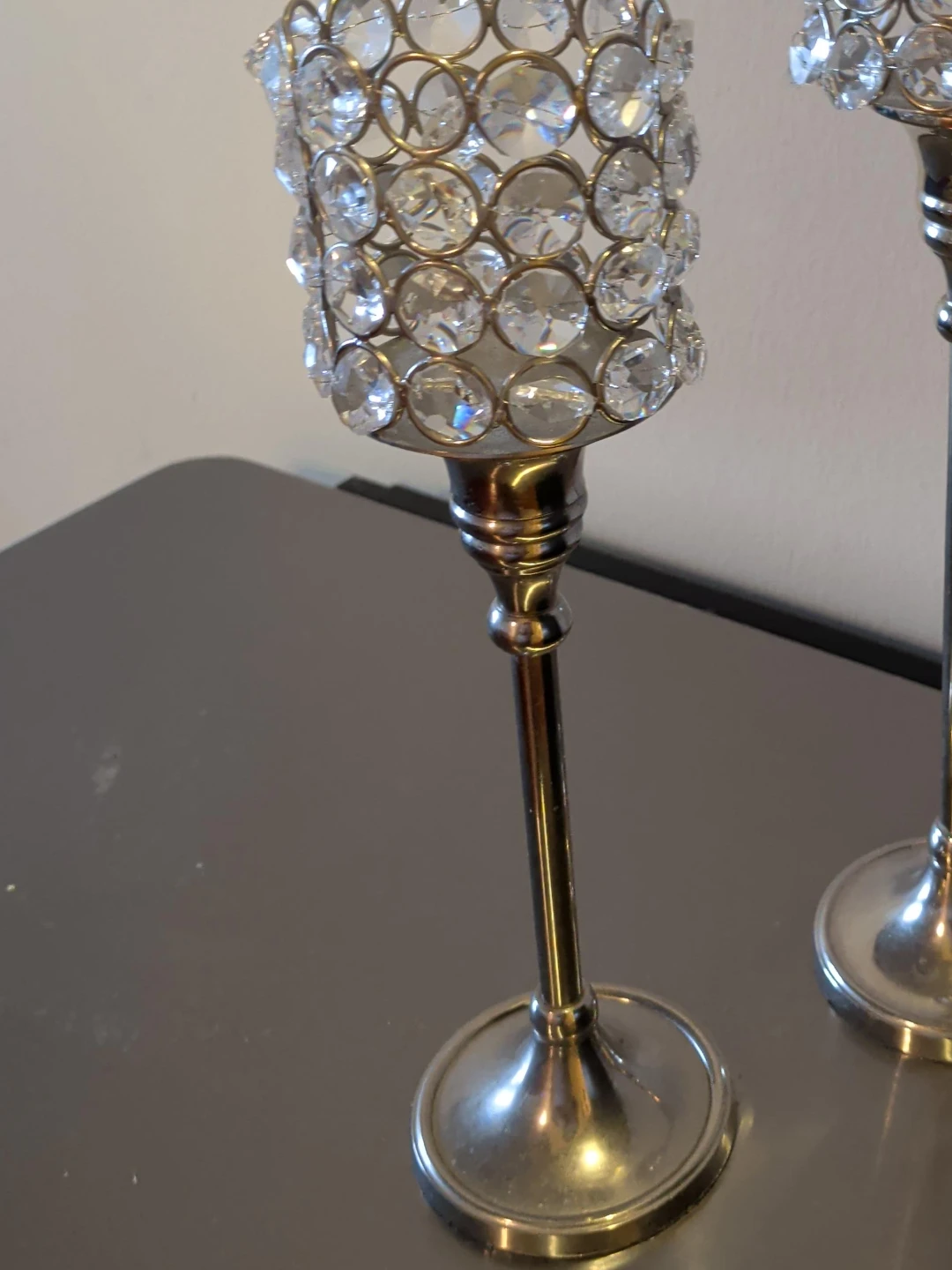 Crystal Candle Holders