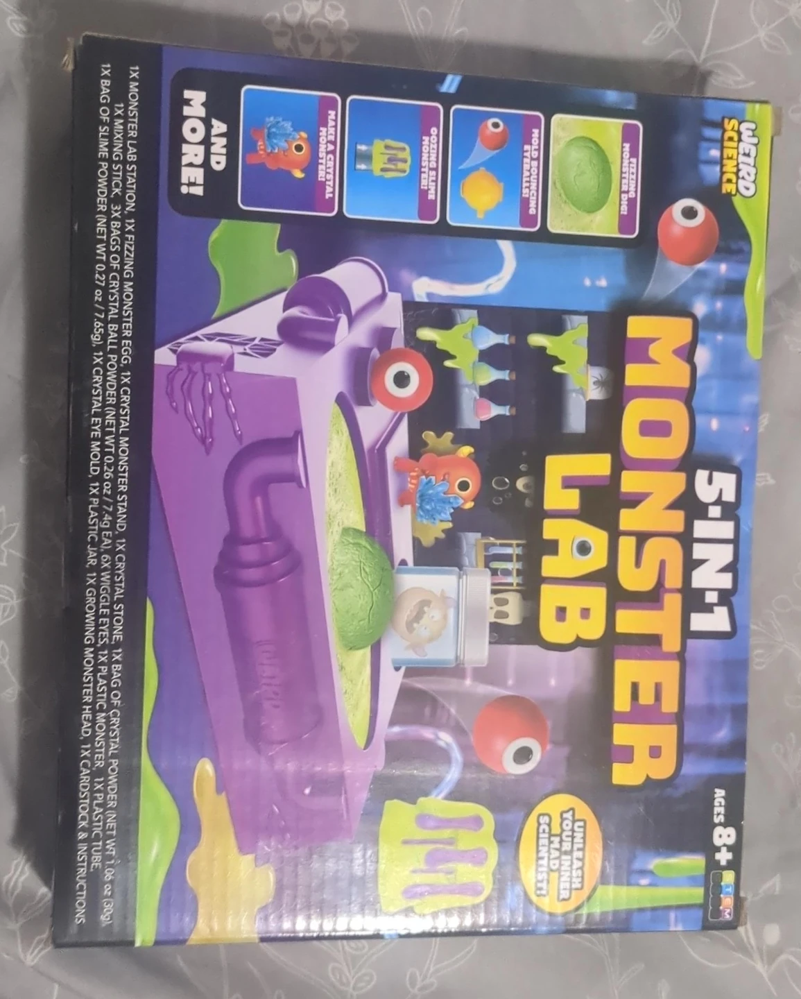 Weird Science 5-in-1 Monster Lab Ages 8+