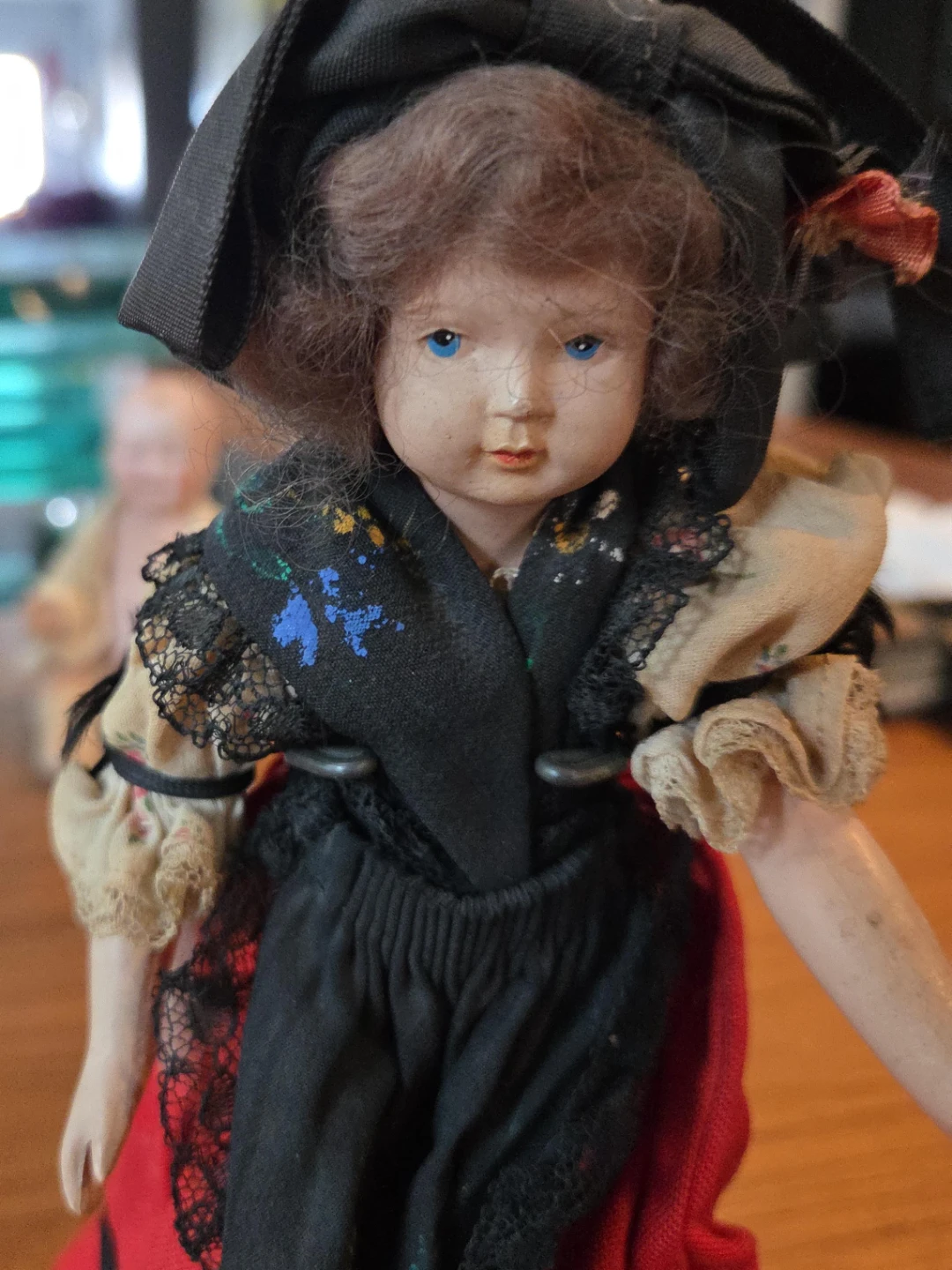 Antique doll,composition