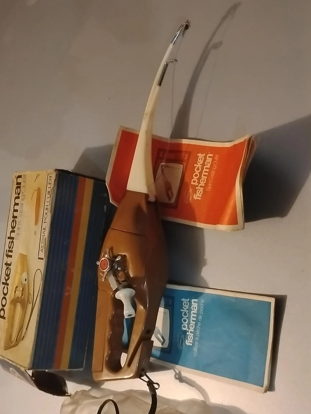 Vintage Pocket Fisherman Spin Casting Outfit