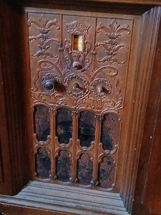 Antique Everfair Radio Cabinet - Unique Decor