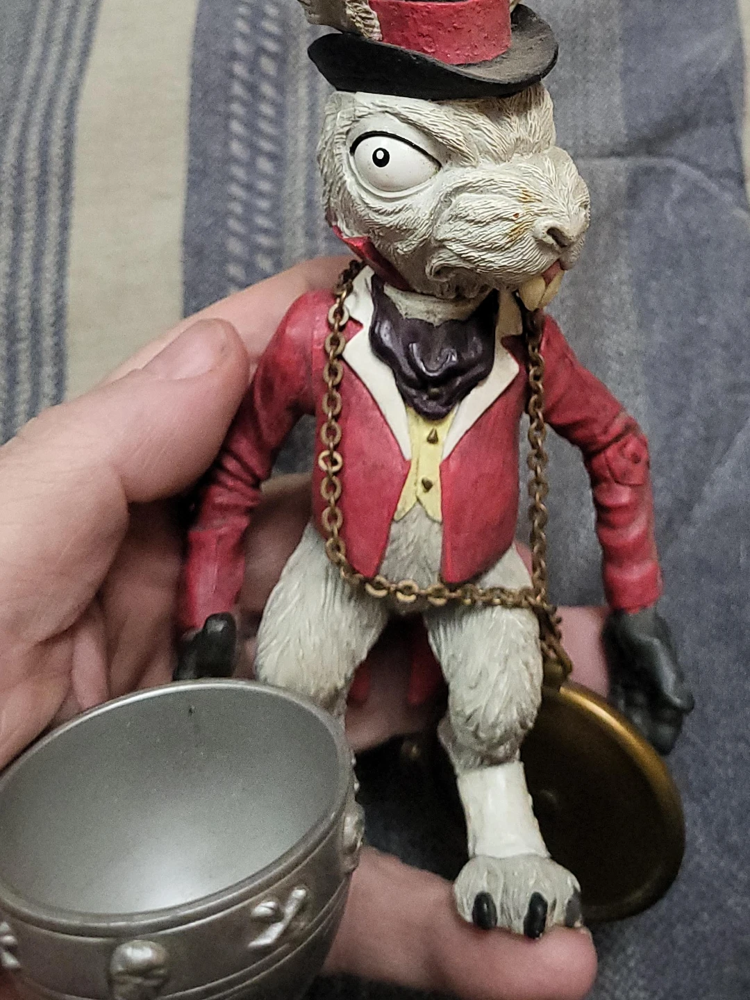 McFarlane Twisted Land of Oz Mad Hatter Rabbit Figure