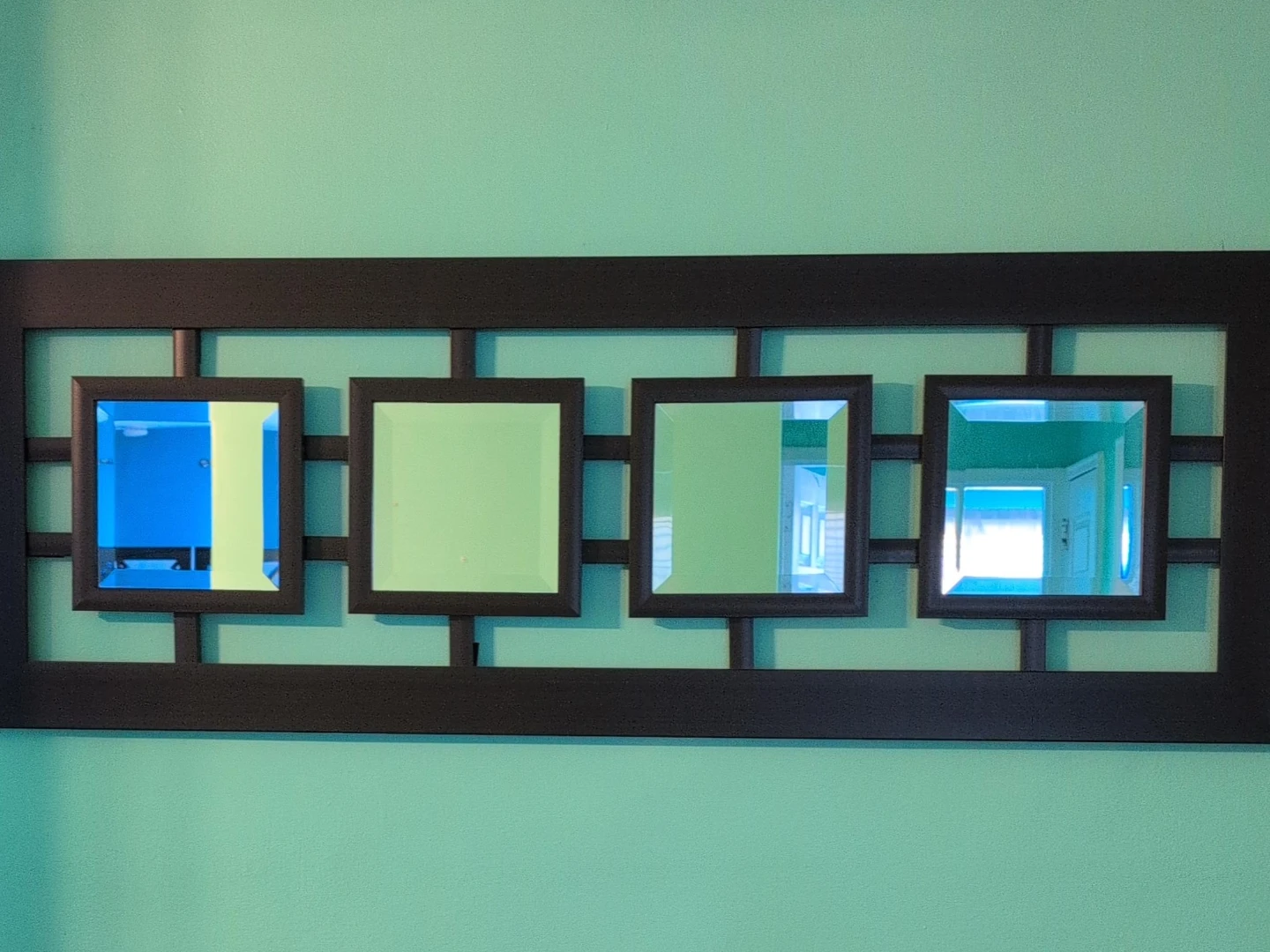 Square Mirror Wall Decor