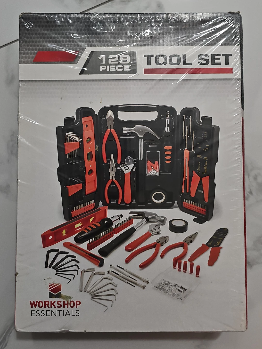 Workshop Essentials 129 Piece Tool Set - New!