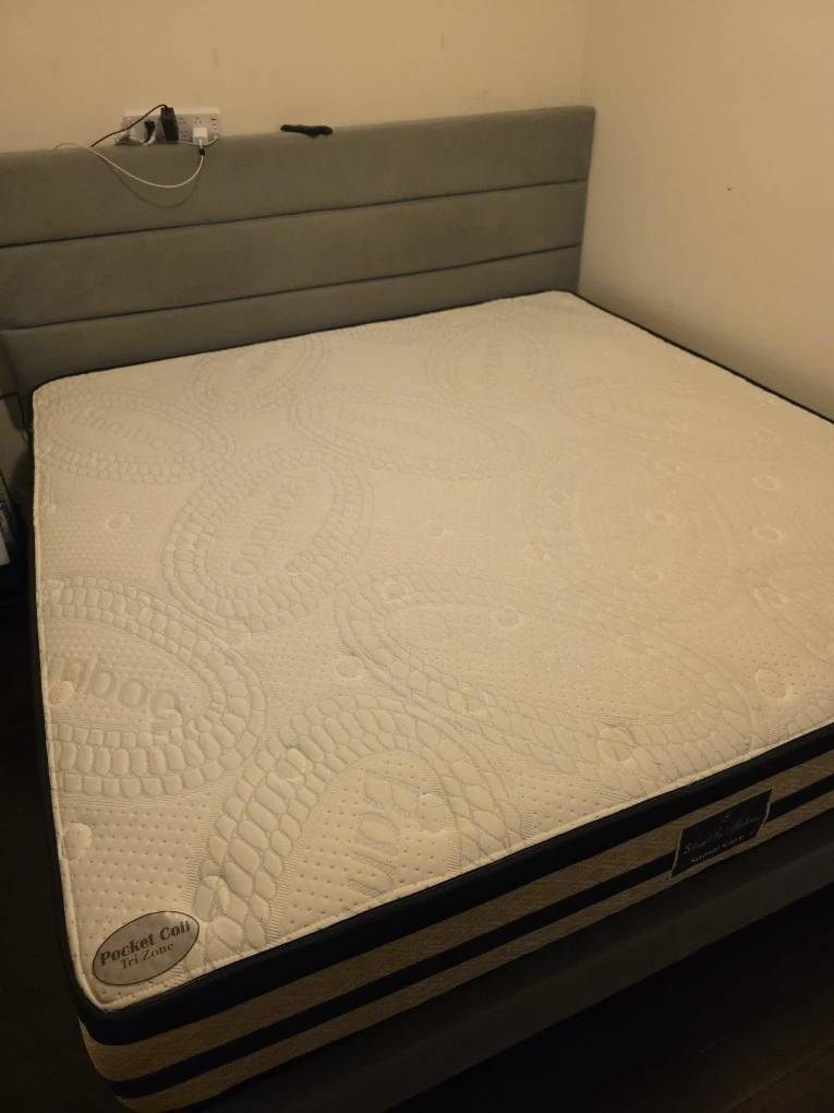 King Size Silver Sleep Mattress