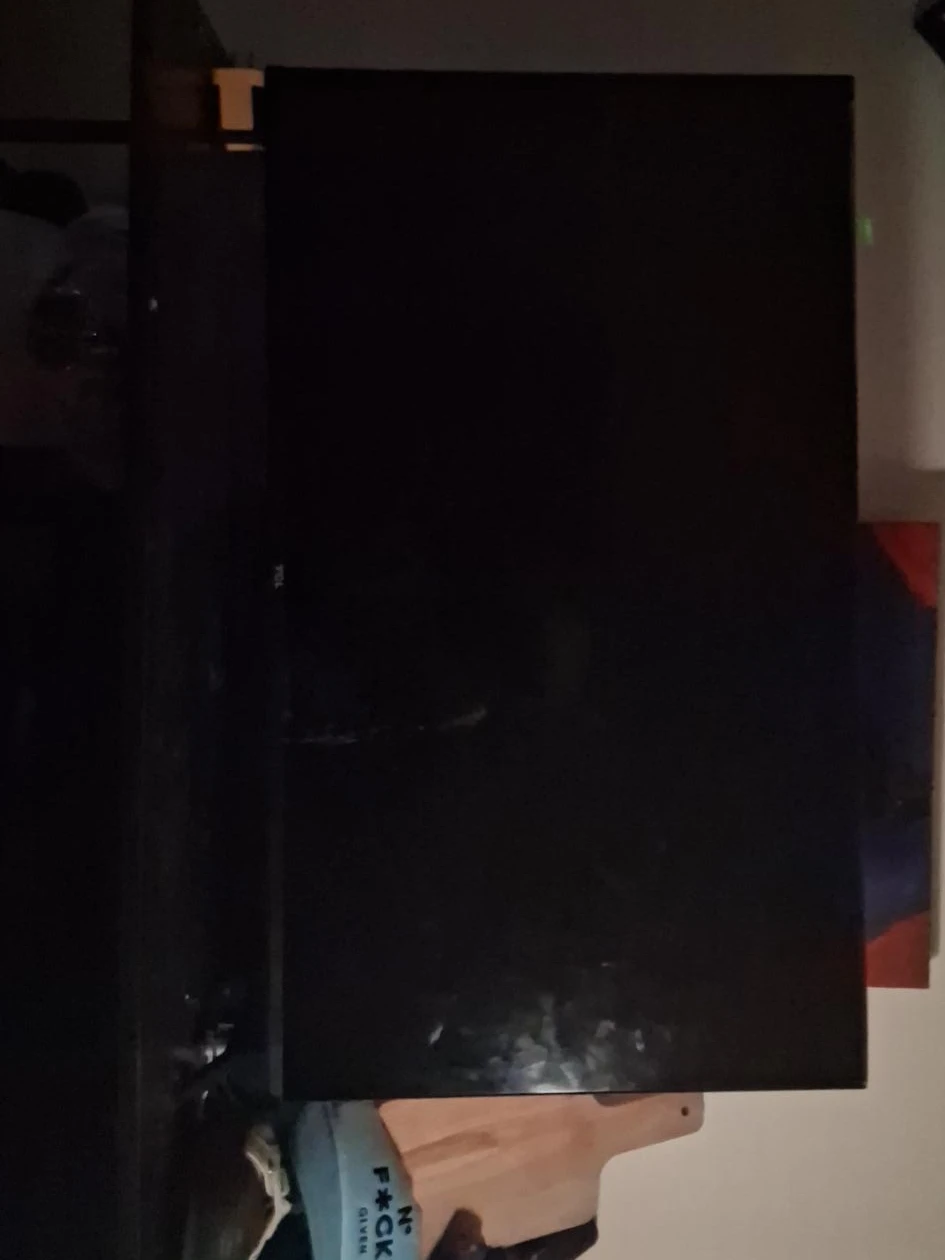 Black TV (For Parts)