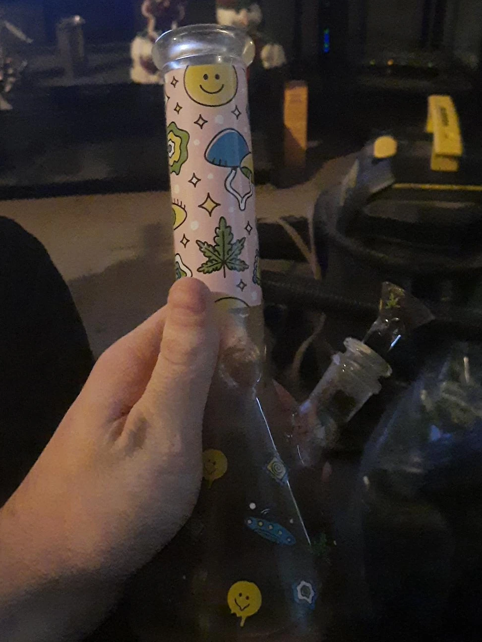 Glass bong