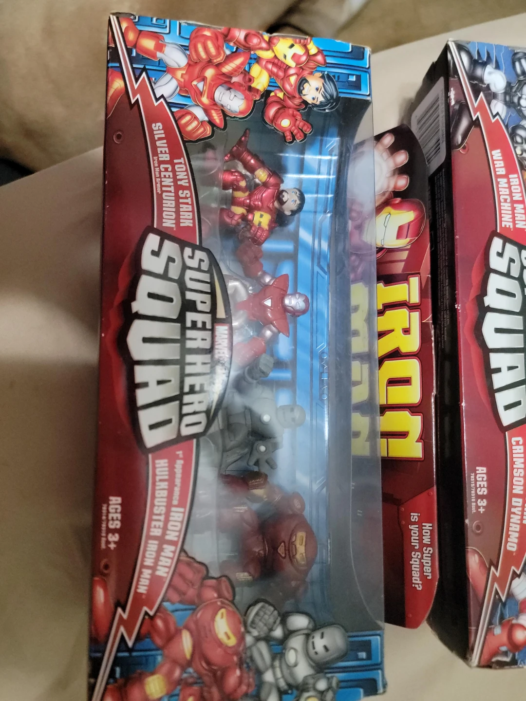 Marvel Superhero Squad Iron Man Figures
