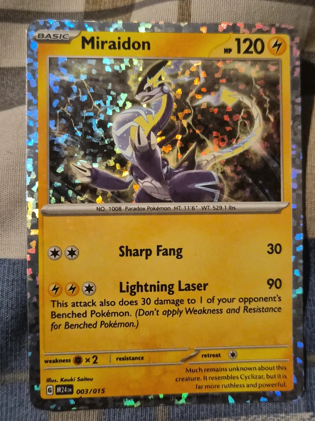 Miraidon Pokémon Card