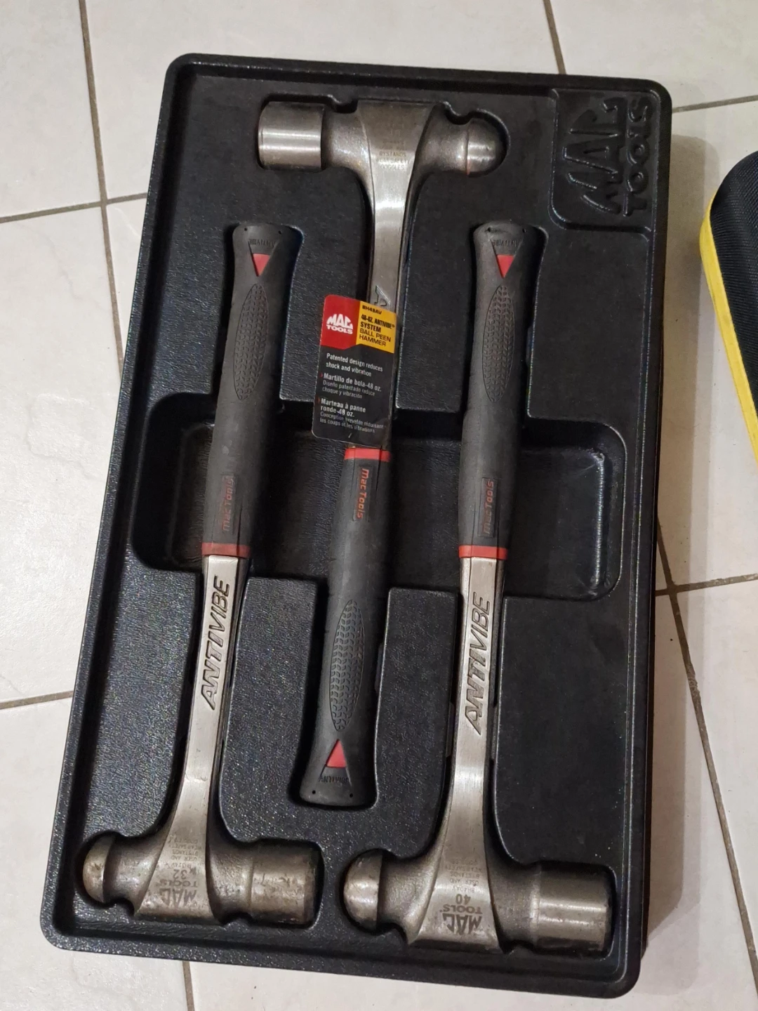 Mac Tools AntiVibe Ball Peen Hammer Set