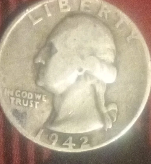 1942 Quarter Coin