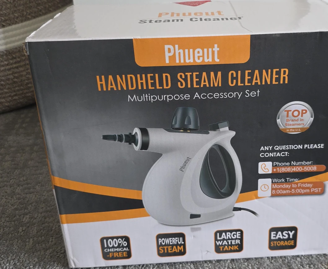 Phueut Handheld Steam Cleaner - New in Box!