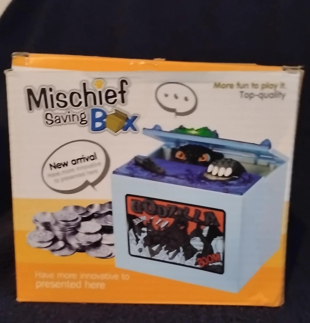 Mischief Saving Box - Godzilla