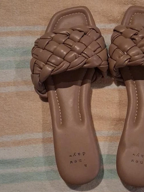 A New Day Woven Slide Sandals