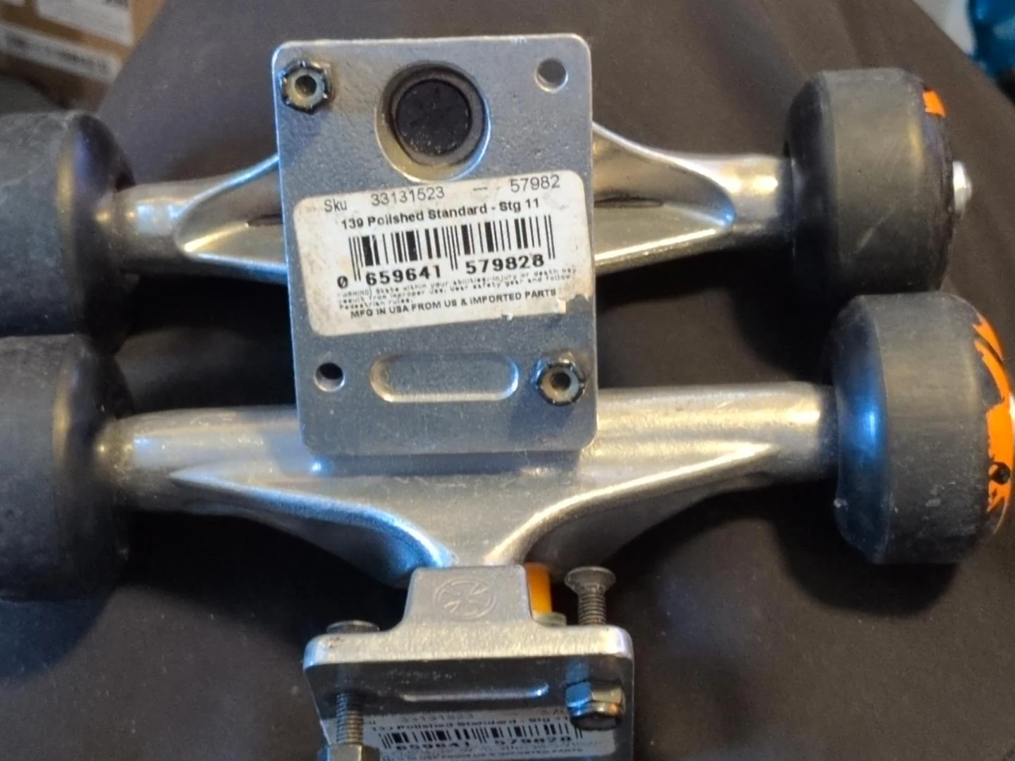Independent 139 Polished Standard Skateboard Trucks
