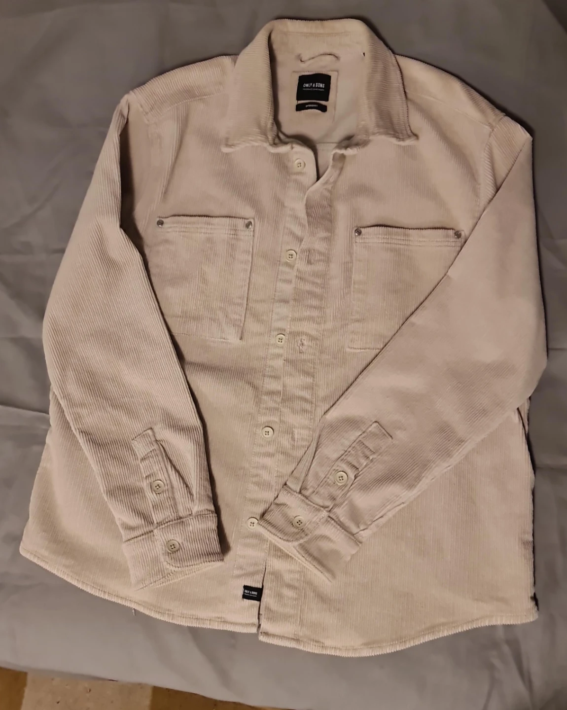 Only & Sons Corduroy Shirt - Size L