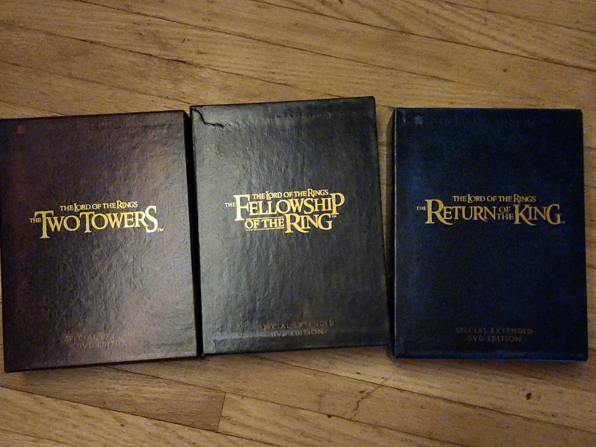 Lord of the Rings DVD Extended Edition Trilogy