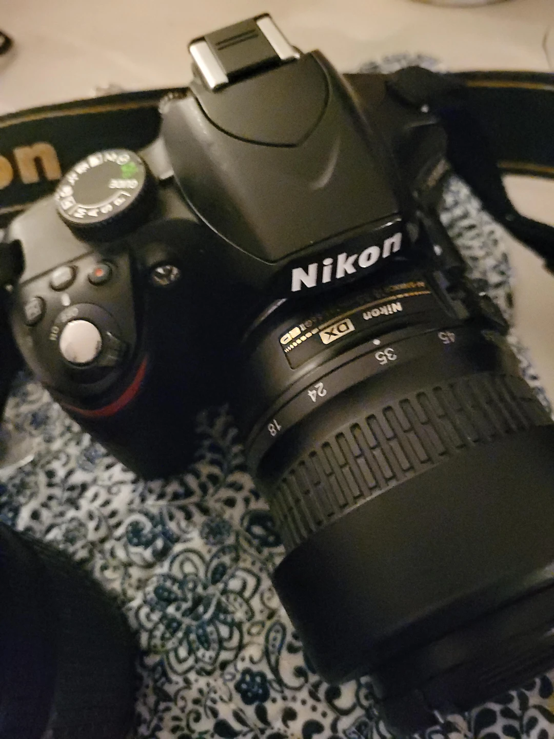 Nikon D3200 DSLR Camera with 18-105mm Lens