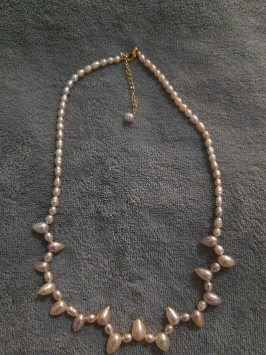 Freshwater Multicolor Pearl Necklace 18" - photo 2