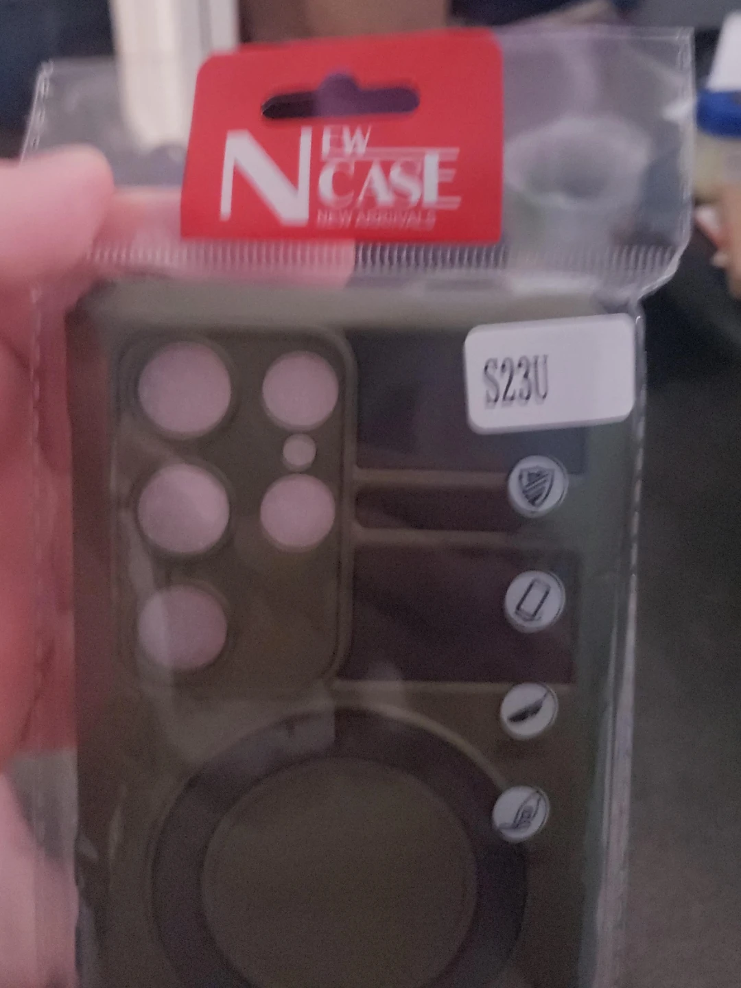 NewCase Galaxy S23 Ultra Green Magnetic Case