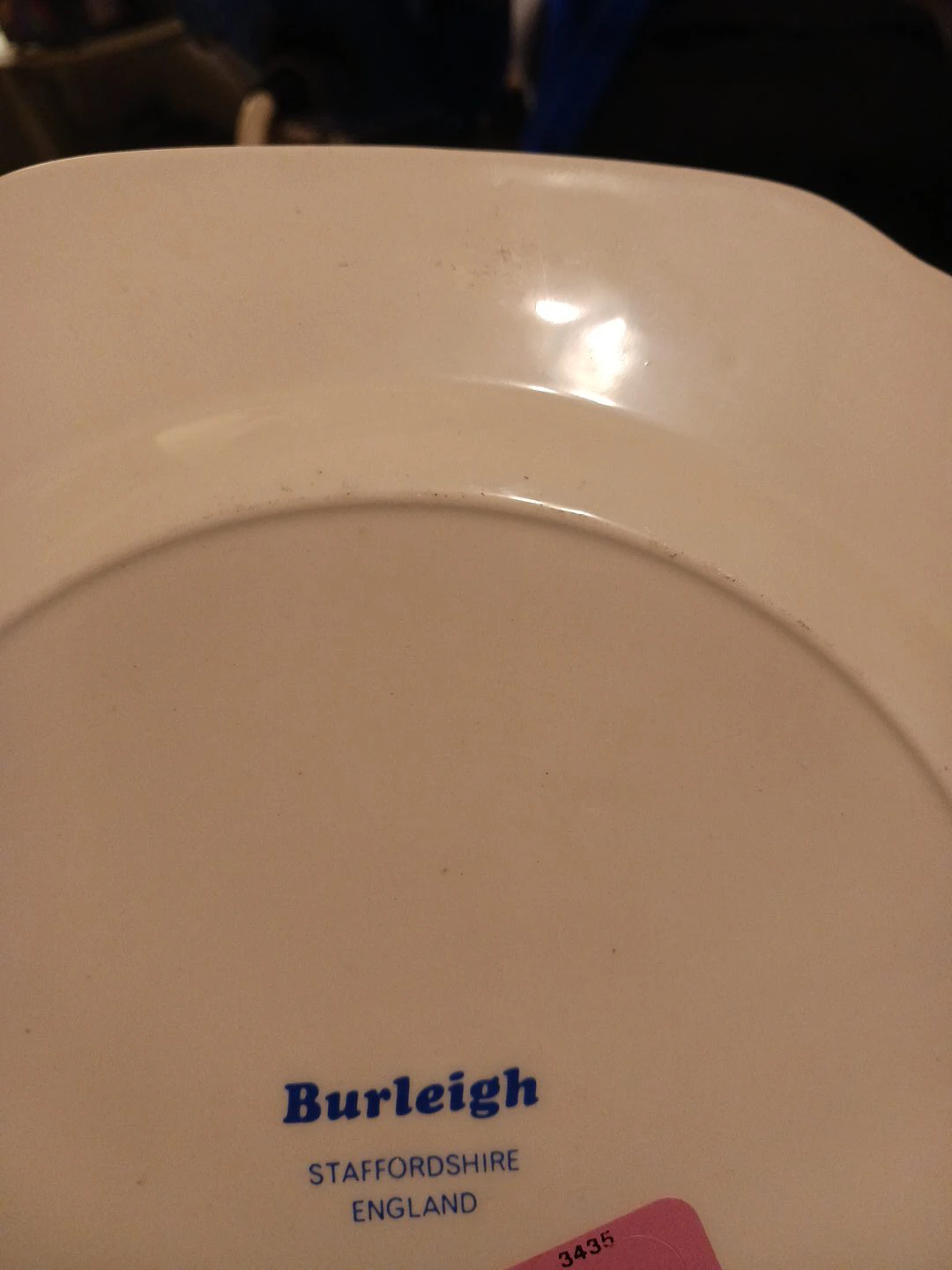 Burleigh Staffordshire England Plate