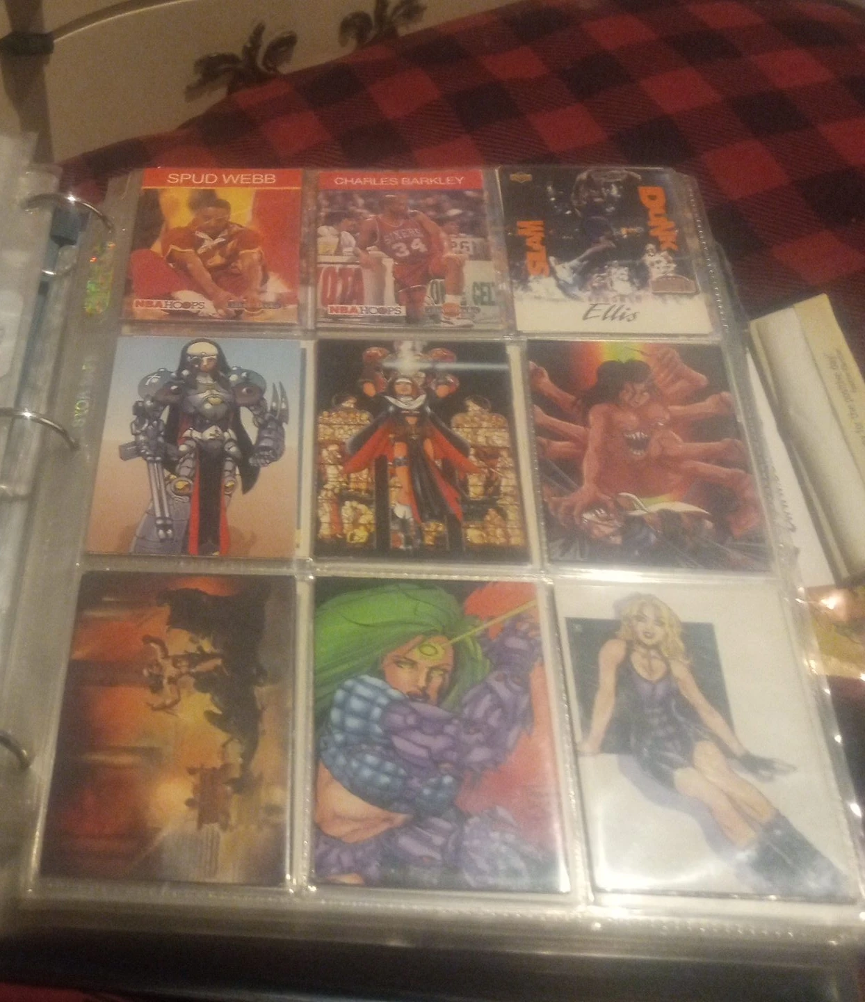 Trading Cards: Spud Webb, Charles Barkley