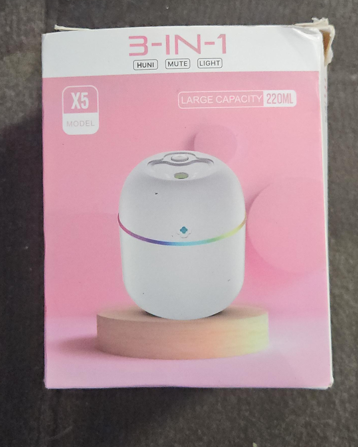 3-IN-1 Huni Mute Light Humidifier X5 Model